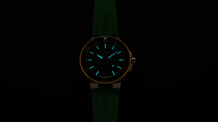 ORIS AQUIS DATE 400 7769 6357-07 4 22 77FC MECHANICAL MEN WATCH