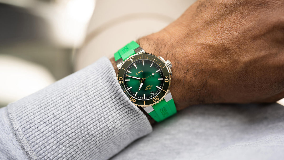 ORIS AQUIS DATE 400 7769 6357-07 4 22 77FC MECHANICAL MEN WATCH