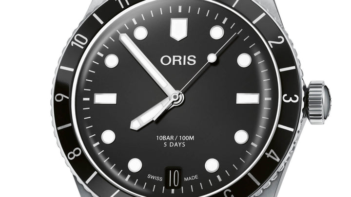 ORIS DIVERS SIXTY-FIVE 12H CALIBRE 400 7772 4054-07 5 20 82 MECHANICAL MEN WATCH