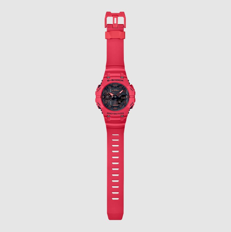 CASIO G-SHOCK GA-B001-4ADR ANALOG-DIGITAL RED WATCH