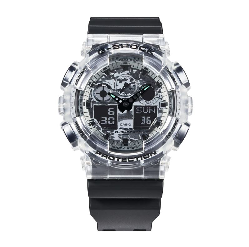 CASIO G-SHOCK GA-100SKC-1ADR SPECIAL COLOUR MODELS BLACK WATCH