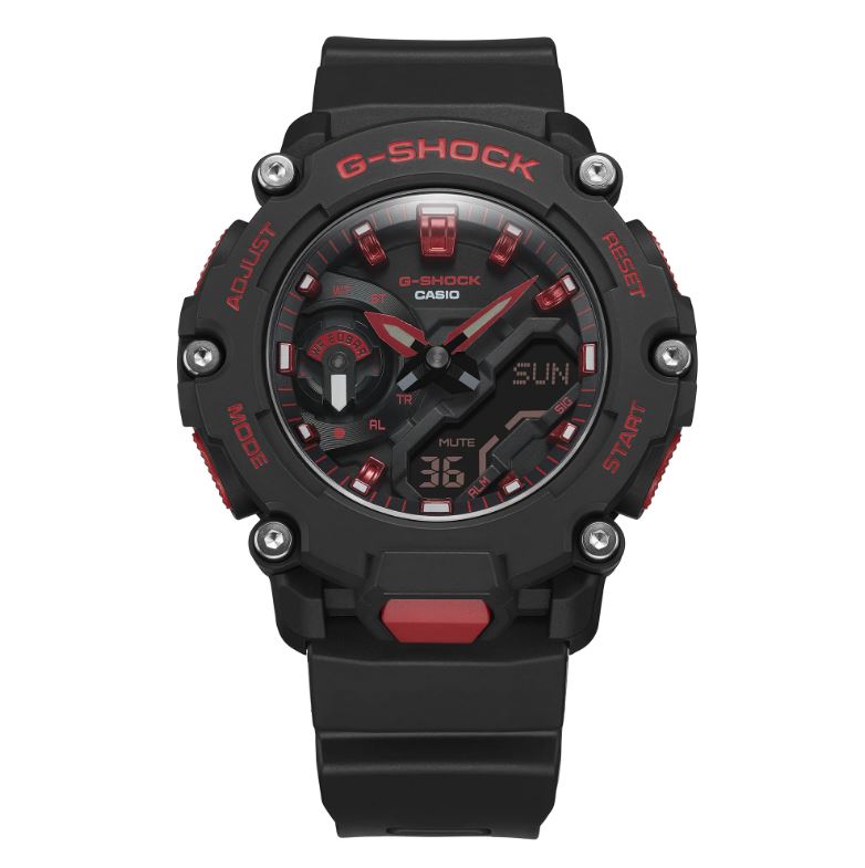 CASIO G-SHOCK GA-2200BNR-1ADR STANDARD ANALOG-DIGITAL BLACK WATCH