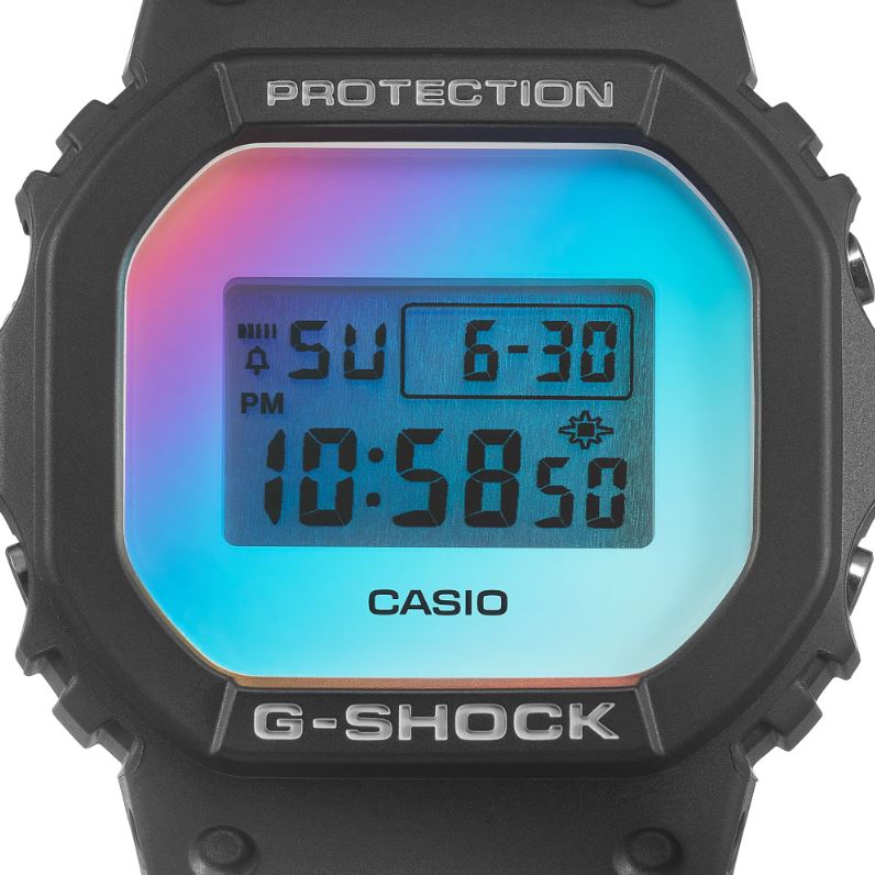 CASIO G-SHOCK DW-5600SR-1DR SPECIAL COLOR MODELS BLACK WATCH