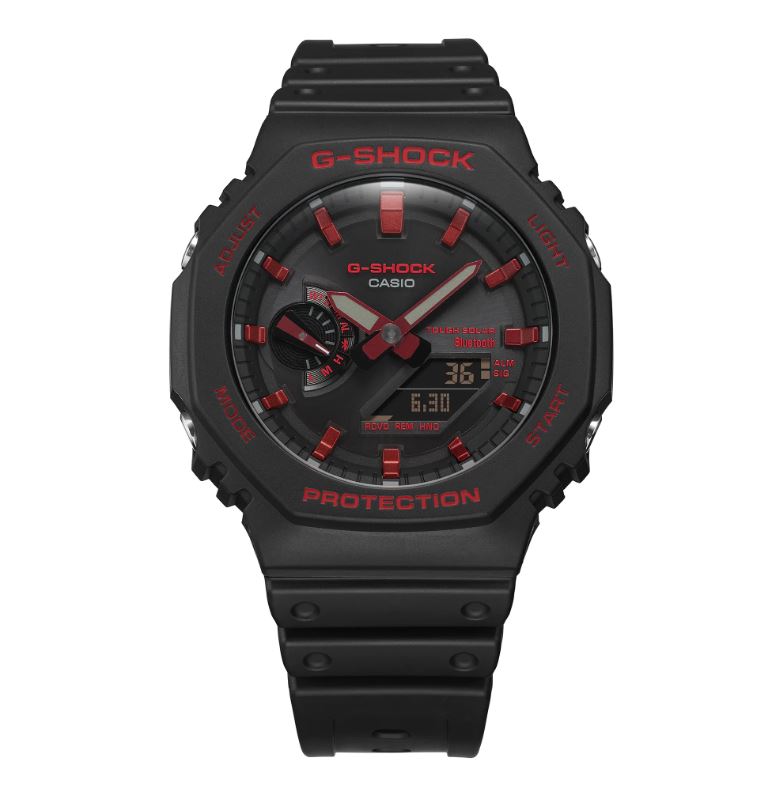 CASIO G-SHOCK GA-B2100BNR-1ADR SPECIAL COLOUR MODELS BLACK WATCH