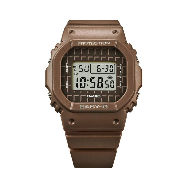 CASIO BABY-G BGD-565USW-5DR STANDARD DIGITAL BROWN WATCH