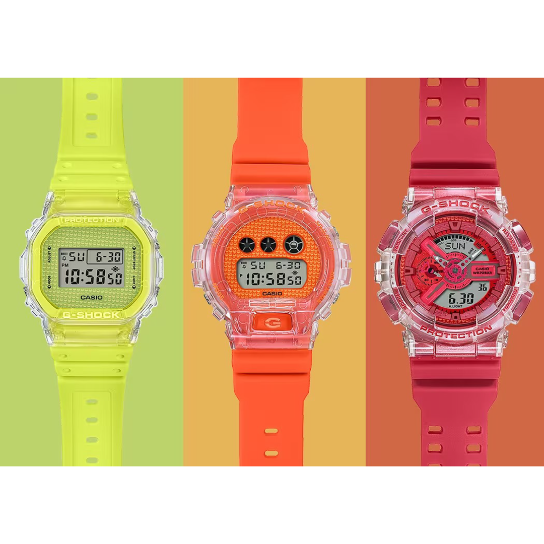 CASIO G-SHOCK GA-110GL-4ADR ANALOG-DIGITAL RED WATCH