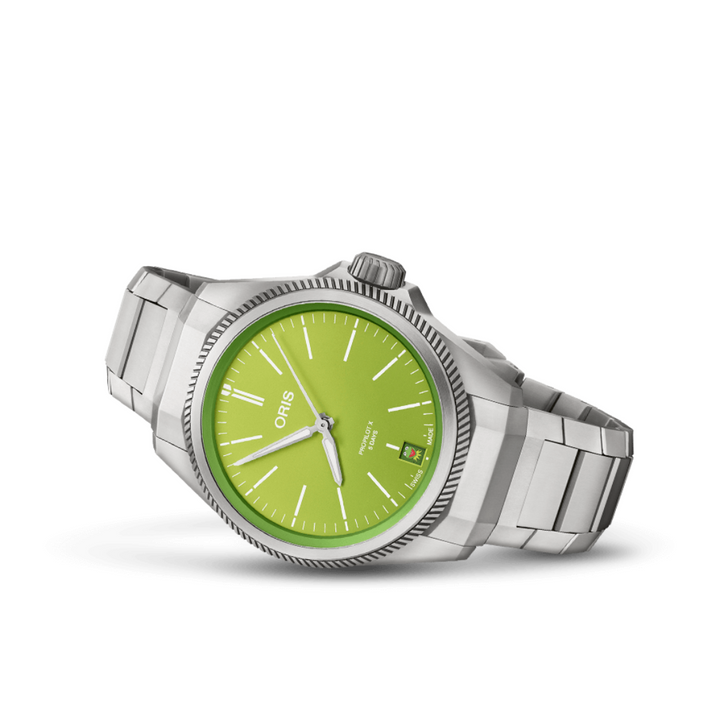 ORIS PROPILOT X 400 7778 7157-SET KERMIT EDITION MEN WATCH