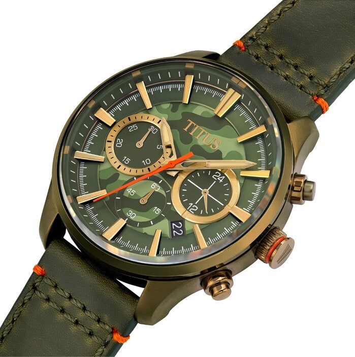 SOLVIL ET TITUS SABER W06-03287-013 CHRONOGRAPH QUARTZ MEN WATCH