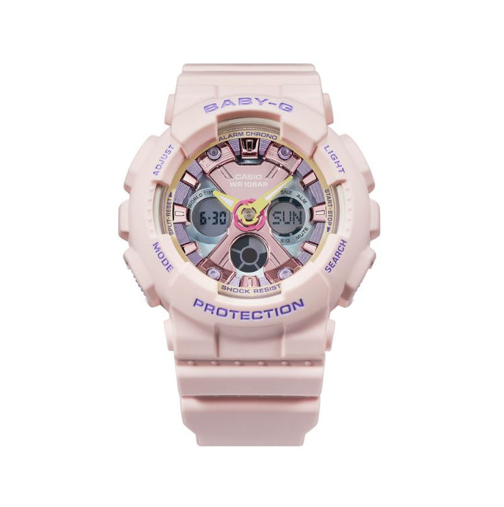 CASIO BABY-G BA-130PM-4ADR ANALOG-DIGITAL PINK WATCH