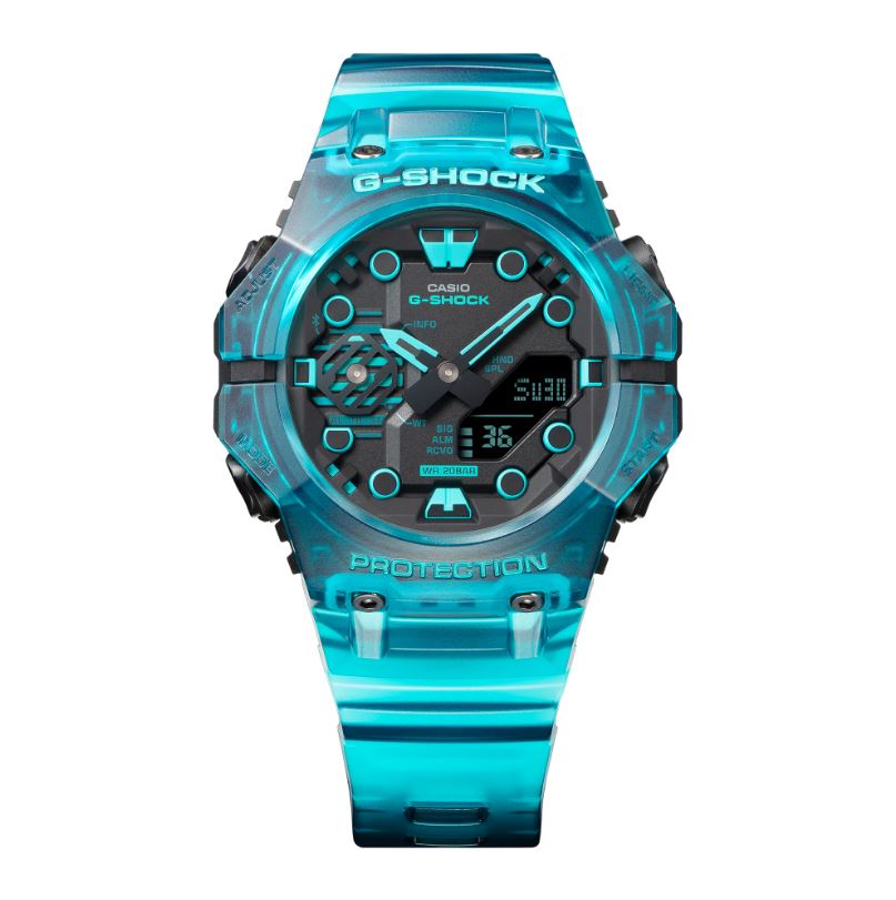 CASIO G-SHOCK GA-B001G-2ADR ANALOG-DIGITAL BLUE WATCH