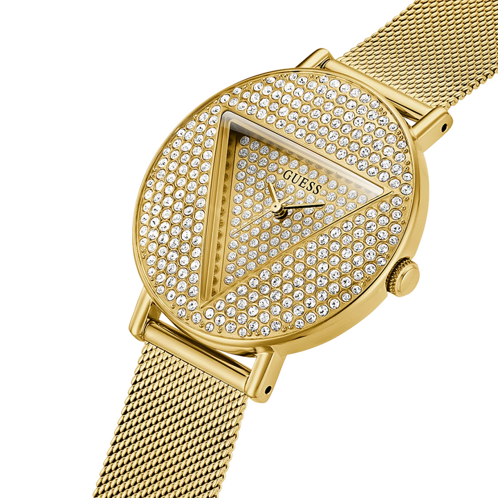 GUESS GW0477L2 ICONIC QUARTZ ANALOG 3 HANDS WOMEN WATCH