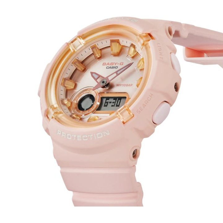 CASIO BABY-G BGA-280SW-4ADR STANDARD ANALOG-DIGITAL CORAL PINK WATCH