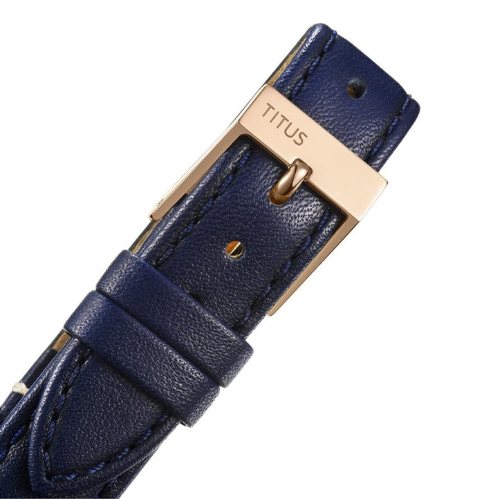 SOLVIL ET TITUS NORDIC TALE W06-03319-004 3 HANDS QUARTZ LEATHER WOMEN WATCH