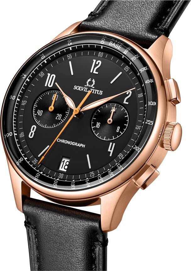 SOLVIL ET TITUS MODERNIST W06-03276-009 CHRONOGRAPH QUARTZ MEN WATCH