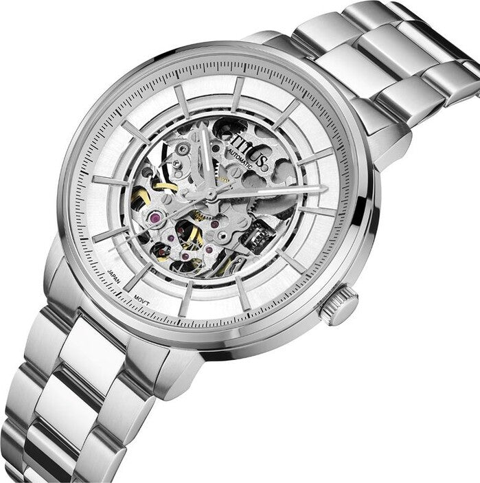 SOLVIL ET TITUS ENLIGHT W06-03305-001 3 HANDS AUTOMATIC MEN WATCH