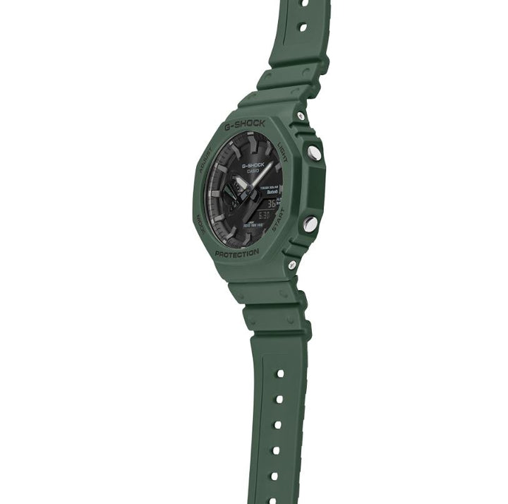 CASIO G-SHOCK GA-B2100-3ADR SOLAR ANALOG-DIGITAL GREEN WATCH