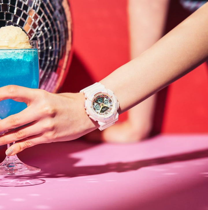 CASIO BABY-G BA-130PM-4ADR ANALOG-DIGITAL PINK WATCH