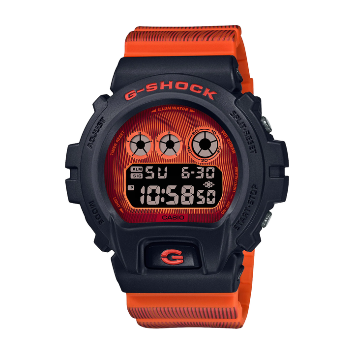 CASIO G-SHOCK DW-6900TD-4DR SPECIAL COLOUR MODELS ORANGE WATCH