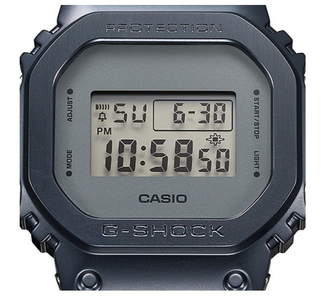 CASIO G-SHOCK GM-5600MF-2DR SPECIAL COLOUR MODELS BLUE WATCH