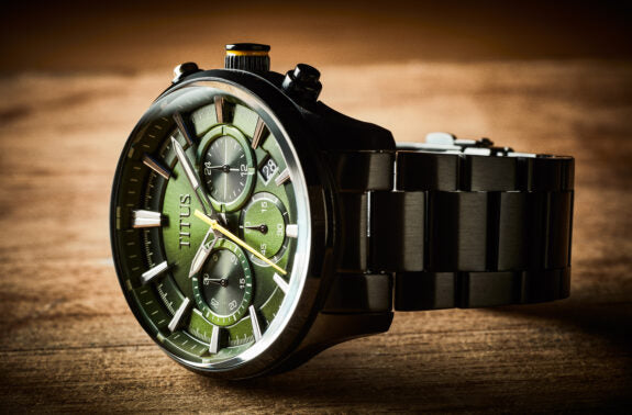 SOLVIL ET TITUS SABER W06-03082-019 CHRONOGRAPH QUARTZ MEN WATCH