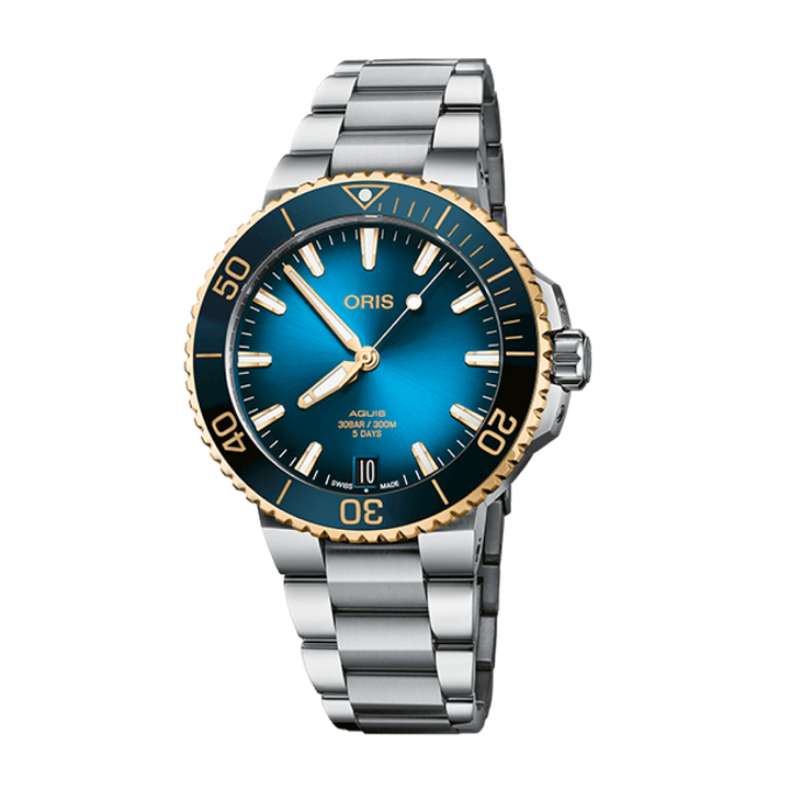 ORIS AQUIS DATE 400 7769 6355-07 8 22 09PEB MECHANICAL MEN WATCH