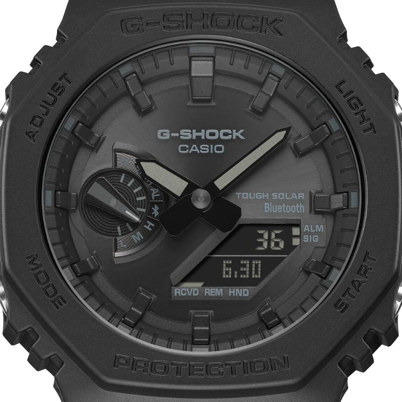 CASIO G-SHOCK GA-B2100-1A1DR SOLAR ANALOG-DIGITAL BLACK WATCH