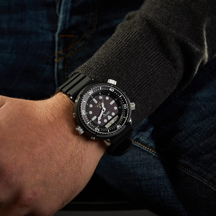 SEIKO PROSPEX SNJ025P1 PADI SOLAR ARNIE-REISSUE MEN WATCH