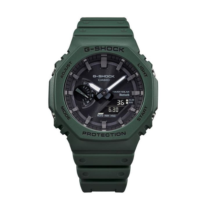 CASIO G-SHOCK GA-B2100-3ADR SOLAR ANALOG-DIGITAL GREEN WATCH