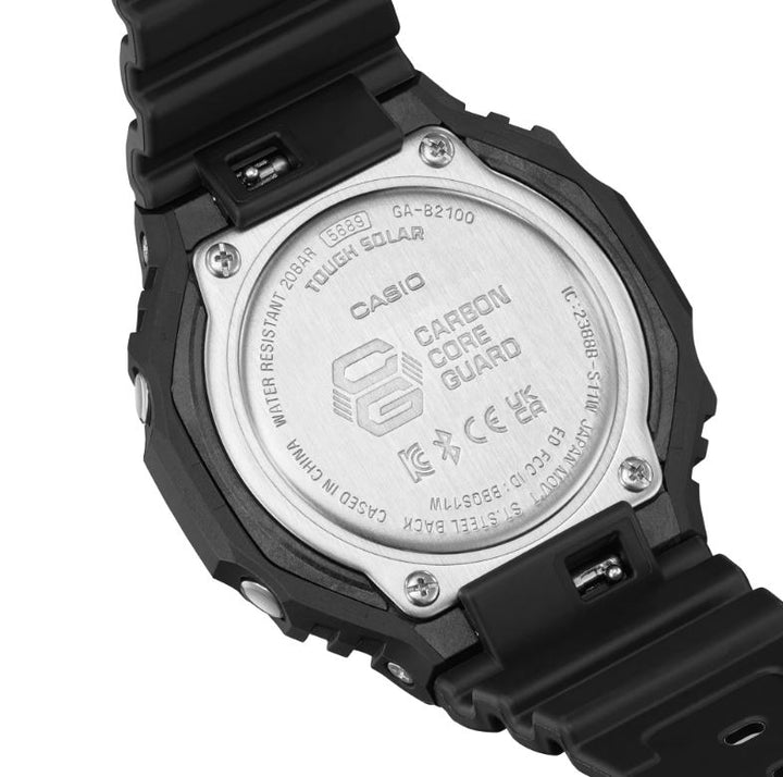 CASIO G-SHOCK GA-B2100BNR-1ADR SPECIAL COLOUR MODELS BLACK WATCH