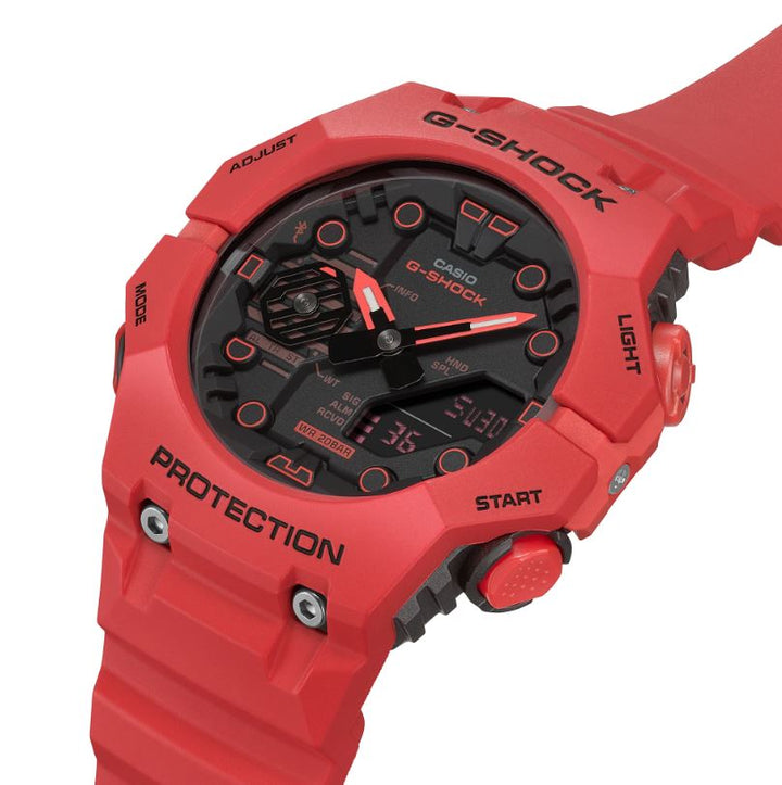 CASIO G-SHOCK GA-B001-4ADR ANALOG-DIGITAL RED WATCH