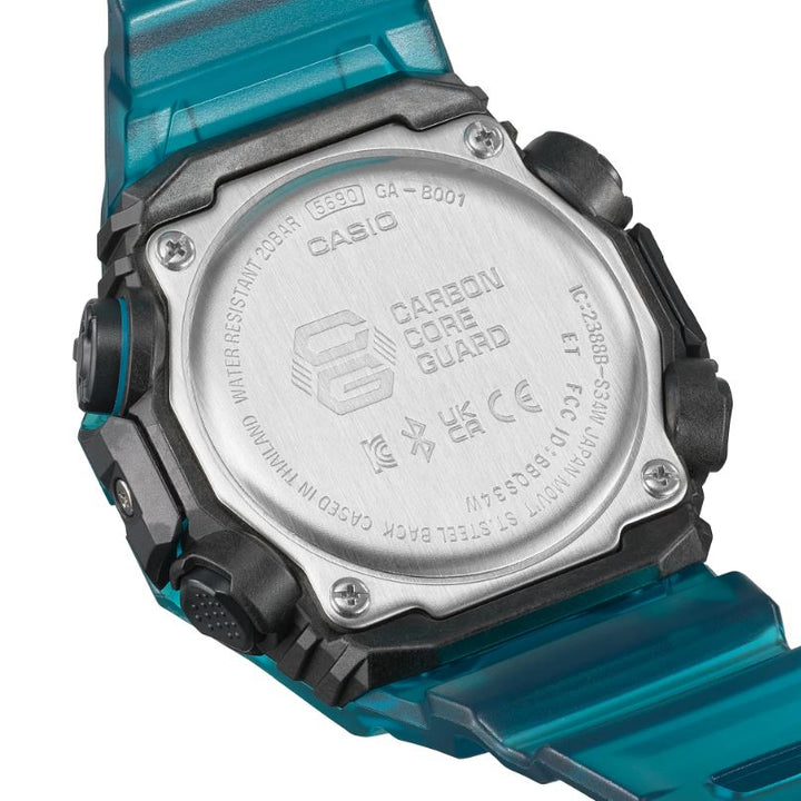 CASIO G-SHOCK GA-B001G-2ADR ANALOG-DIGITAL BLUE WATCH