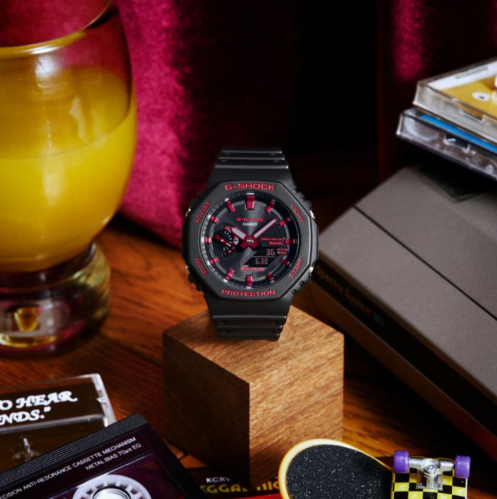 CASIO G-SHOCK GA-B2100BNR-1ADR SPECIAL COLOUR MODELS BLACK WATCH