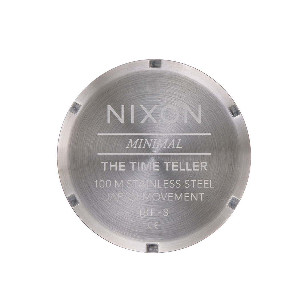 NIXON QUARTZ TIME TELLER WHITE UNISEX WATCH