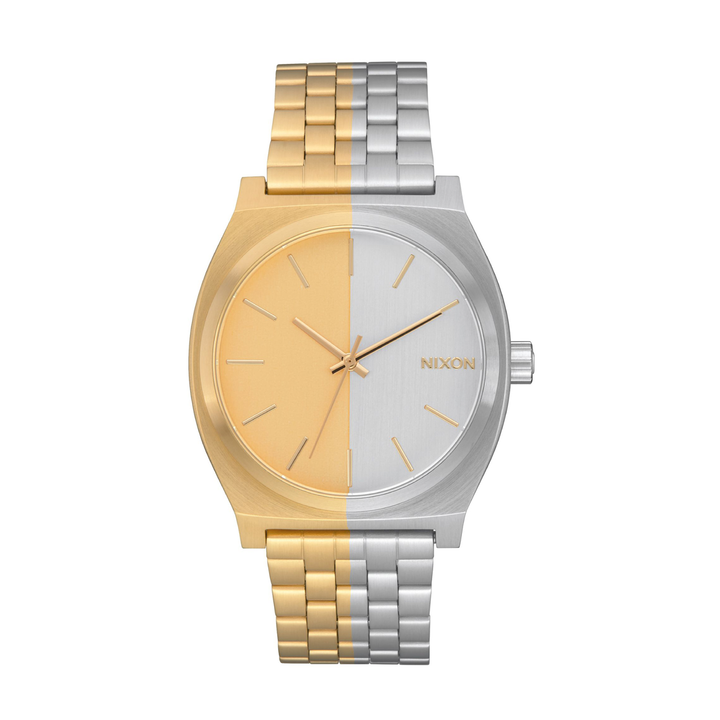 NIXON QUARTZ SPORTS TIME TELLER TWO-TONE UNISEX WATCH