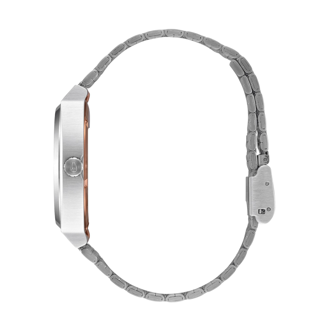 NIXON QUARTZ SPORTS TIME TELLER TWO-TONE UNISEX WATCH