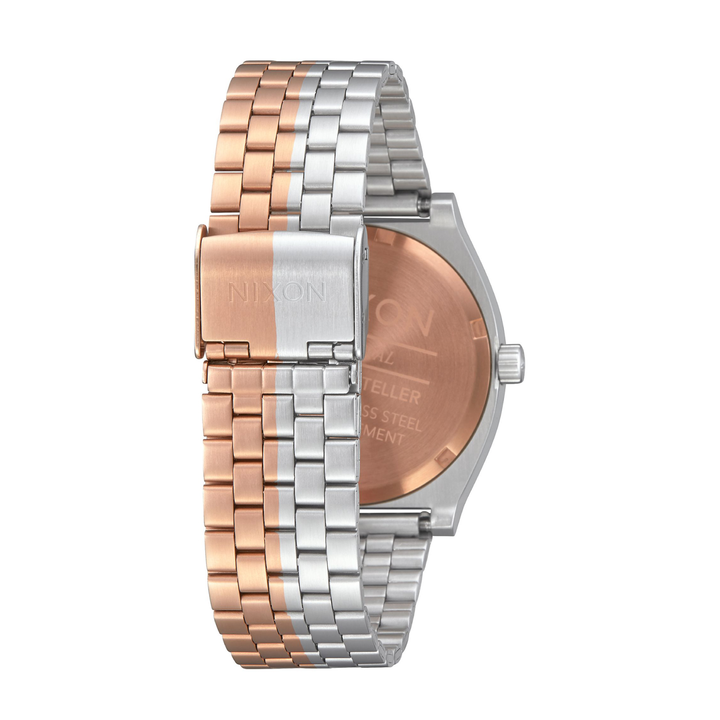 NIXON QUARTZ SPORTS TIME TELLER TWO-TONE UNISEX WATCH