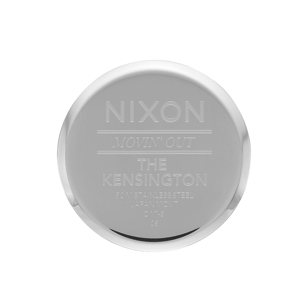NIXON KENSINGTON QUARTZ SILVER MILANESE WOMEN WATCH