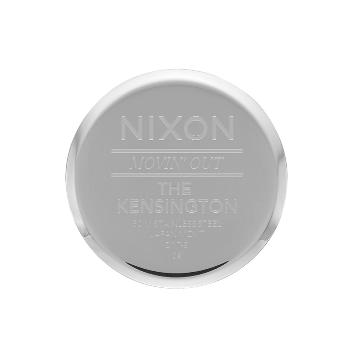NIXON KENSINGTON QUARTZ SILVER MILANESE WOMEN WATCH