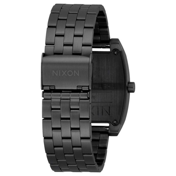 NIXON TIME TRACKER QUARTZ ANALOG BLACK WOMEN WATCH