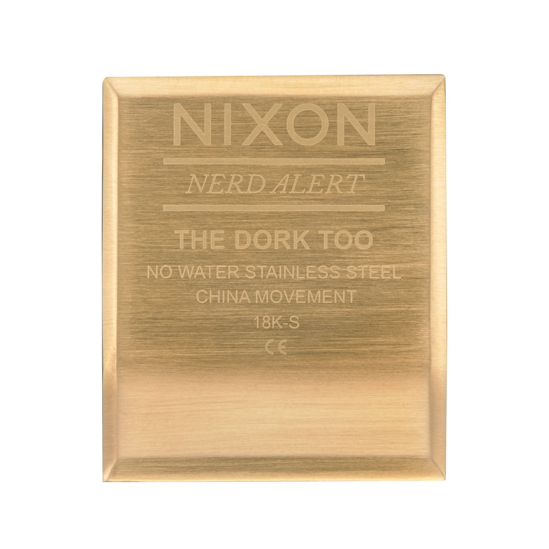 NIXON DORK TOO GOLD UNISEX WATCH