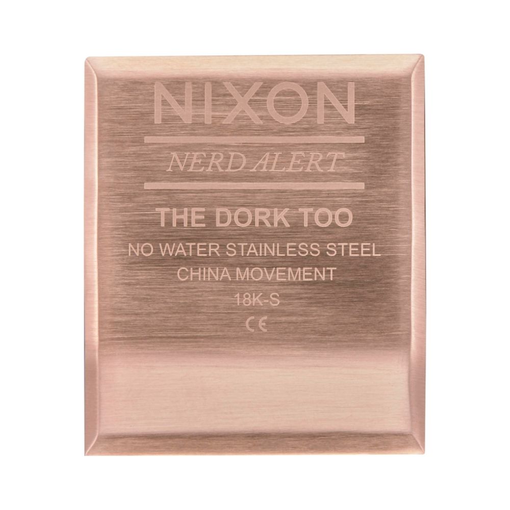 NIXON DORK TOO ROSE GOLD UNISEX WATCH