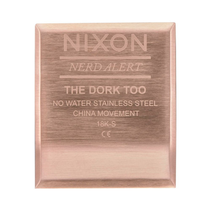 NIXON DORK TOO ROSE GOLD UNISEX WATCH