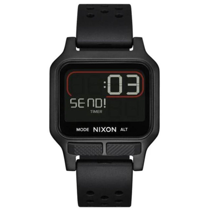 NIXON HEAT DIGITAL BLACK MEN WATCH