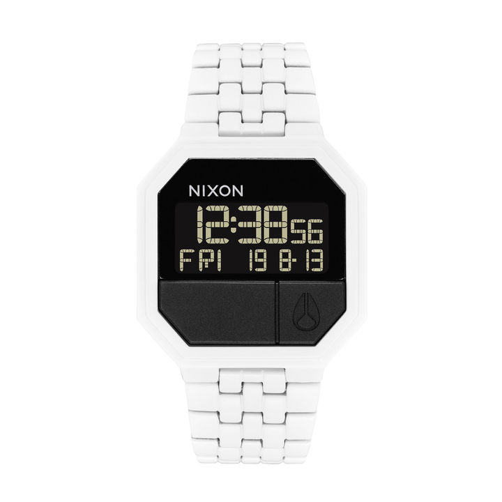 NIXON RE-RUN WHITE DIGITAL MEN WATCH