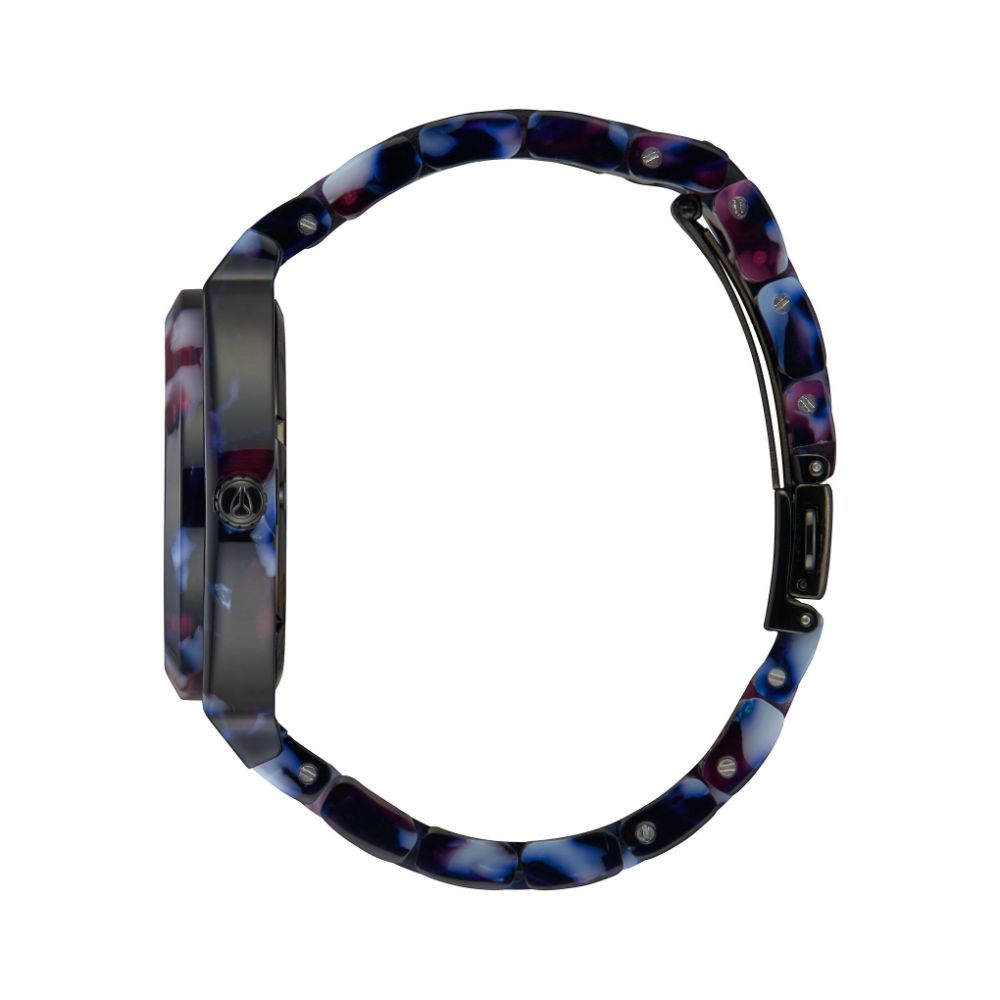 NIXON QUARTZ TIME TELLER ACETATE WOMEN WATCH
