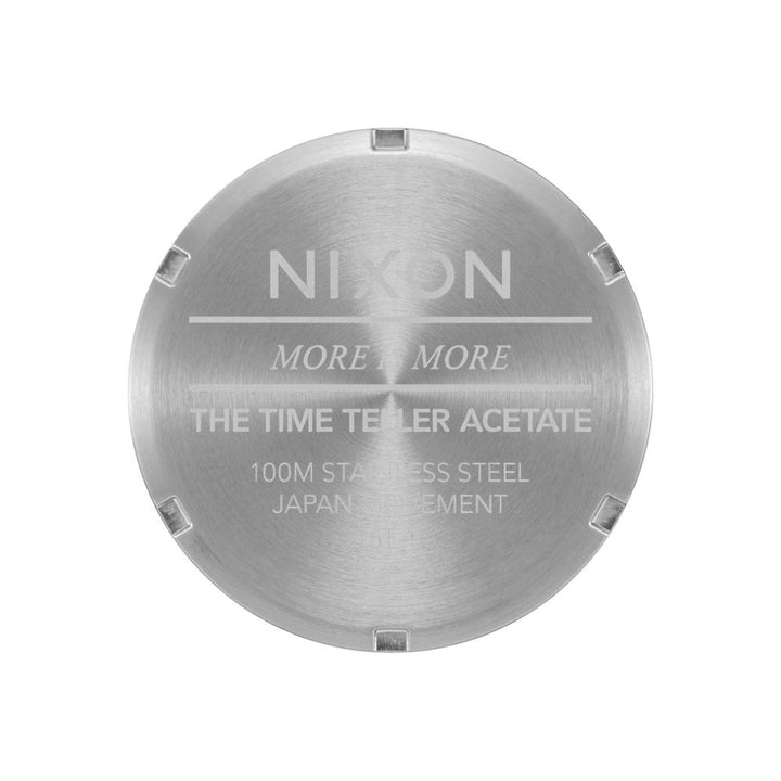 NIXON QUARTZ TIME TELLER ACETATE WOMEN WATCH