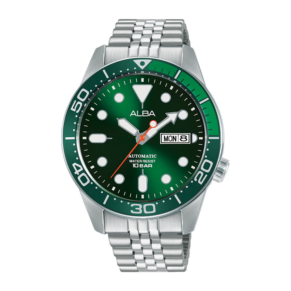 ALBA AL4187X ACTIVE 3 HANDS DATE AUTOMATIC MEN WATCH