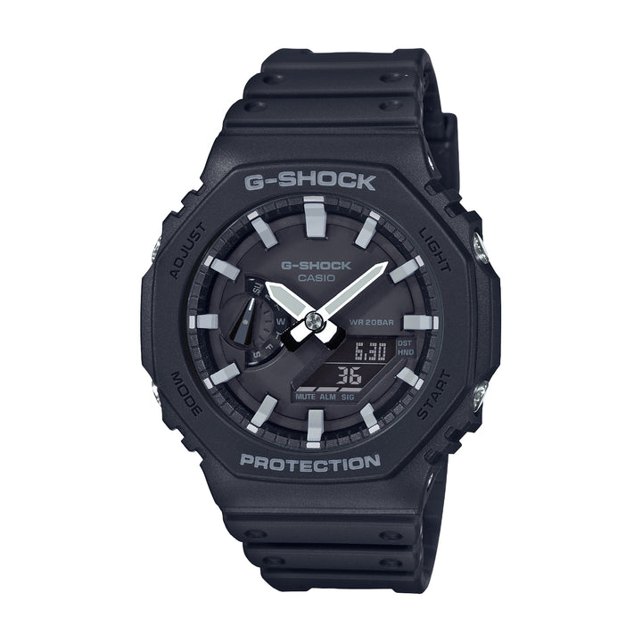 CASIO G-SHOCK GA-2100-1ADR STANDARD ANALOG-DIGITAL BLACK WATCH