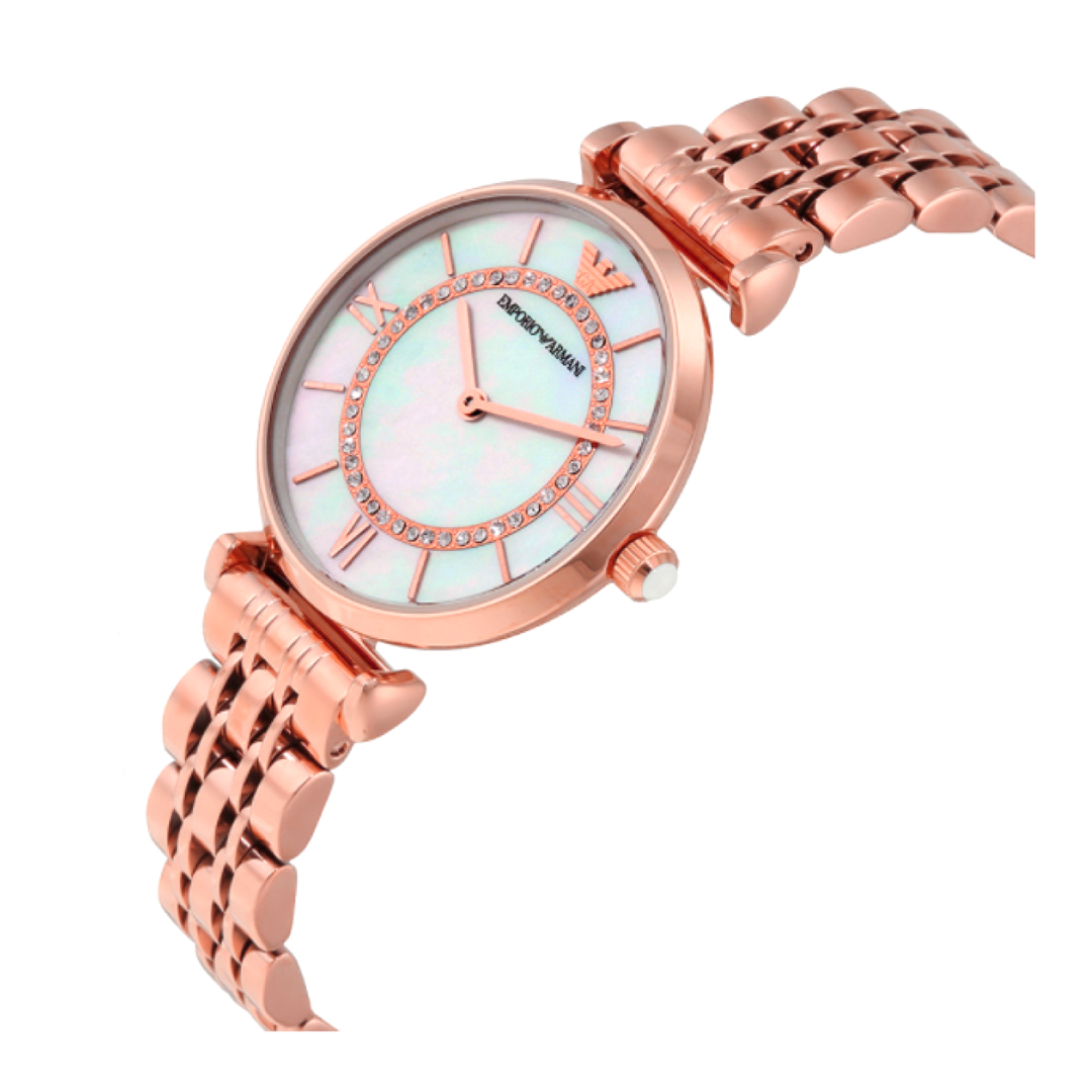 EMPORIO ARMANI AR1909 QUARTZ ANALOG 2 HANDS WOMEN WATCH