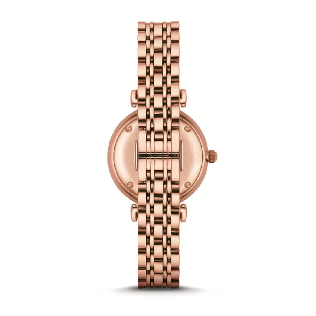 EMPORIO ARMANI AR1909 QUARTZ ANALOG 2 HANDS WOMEN WATCH